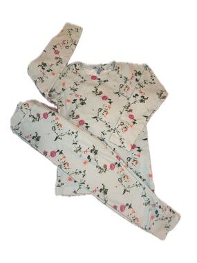 Hill House Tiny PJs Set in Pond Floral